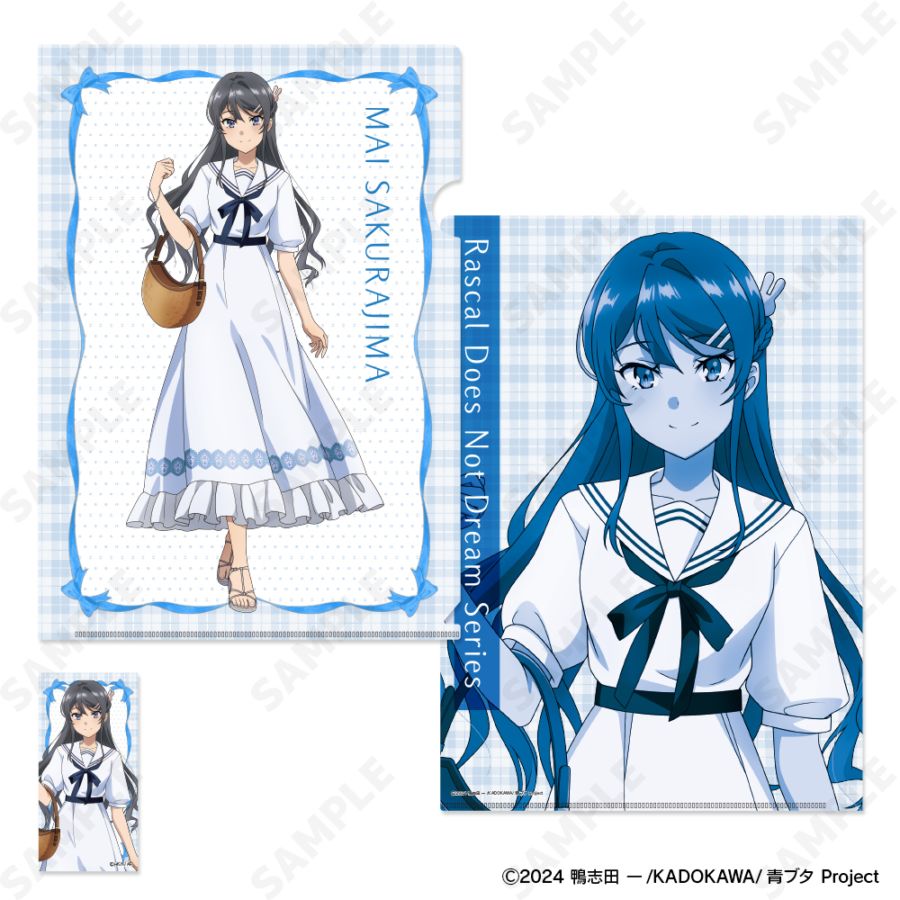 予約販売】青春ブタ野郎シリーズ クリアファイル＆ステッカー