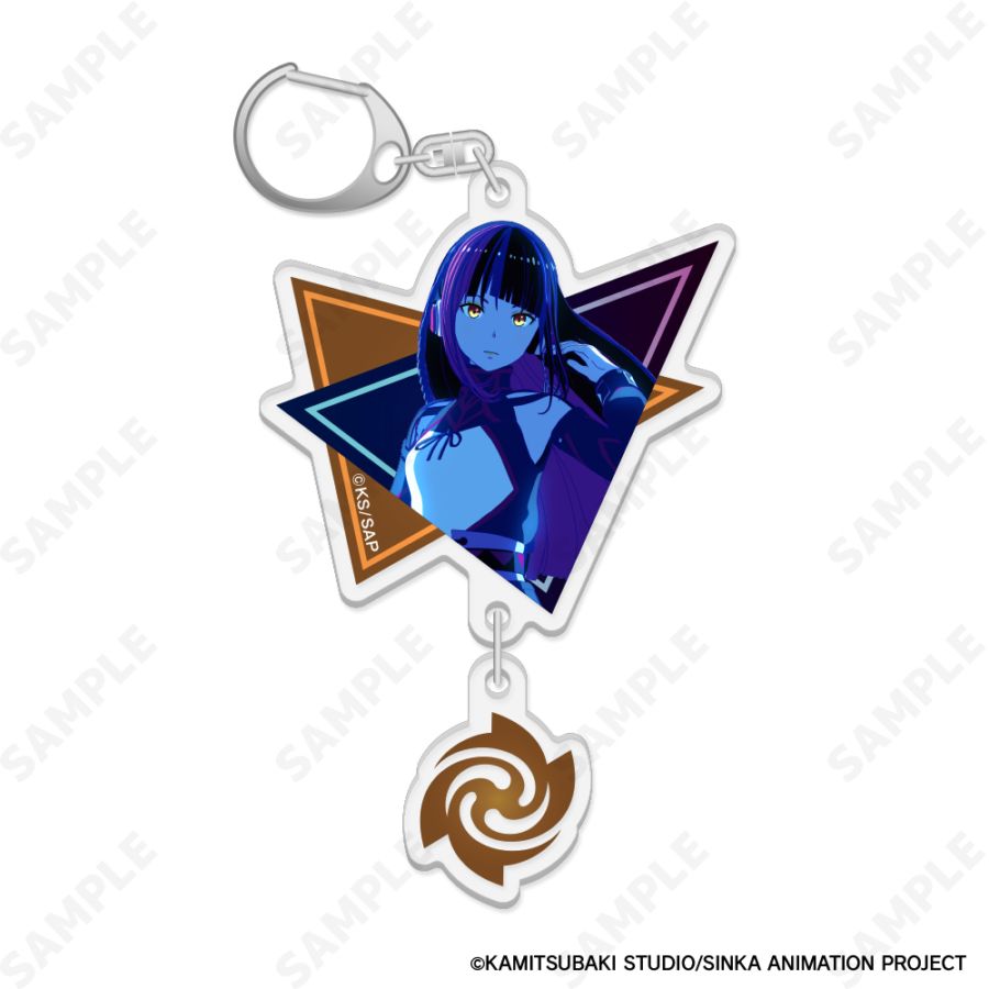 予約販売】神椿市建設中。 2連アクリルキーホルダー 3.朝主派流