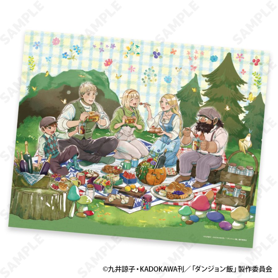 ダンジョン飯のキャンバスボード 予約販売】ダンジョン飯 キャンバスパネル ［Picnic］ | キャラログ