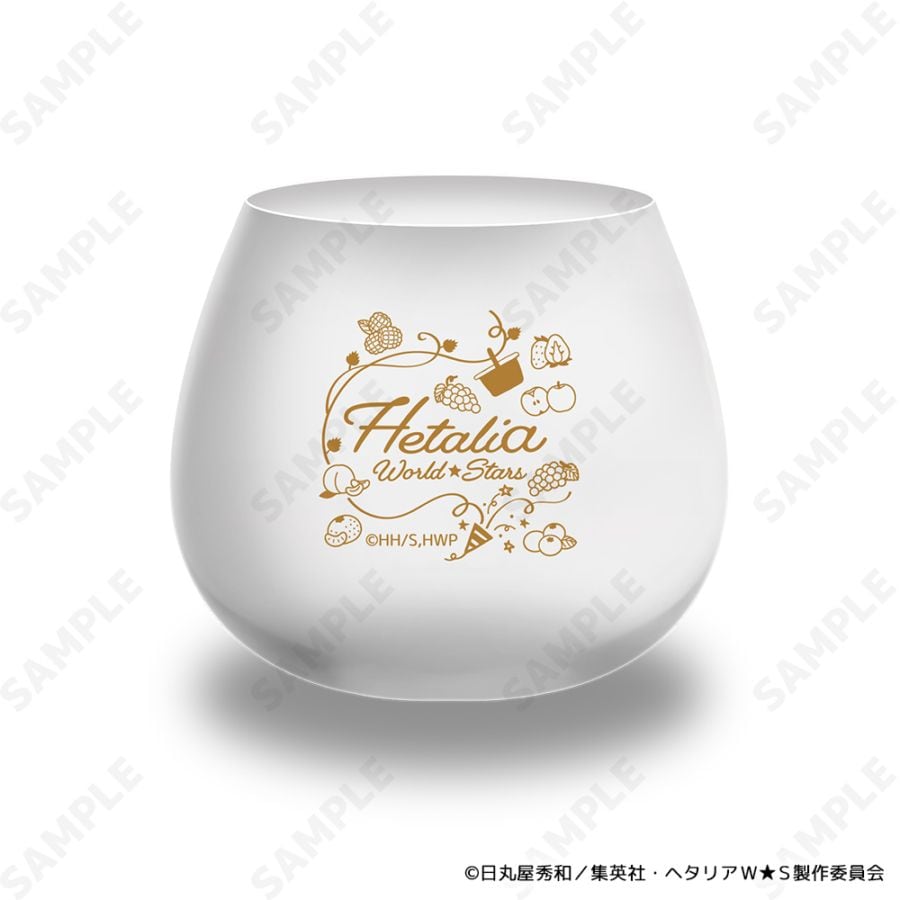 予約販売】ヘタリアWorld☆Stars ゆらゆらグラス ～Fruit Party