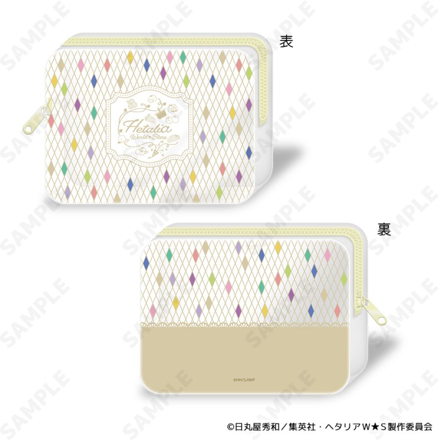 予約販売】ヘタリアWorld☆Stars スクエアポーチ ～Fruit Party