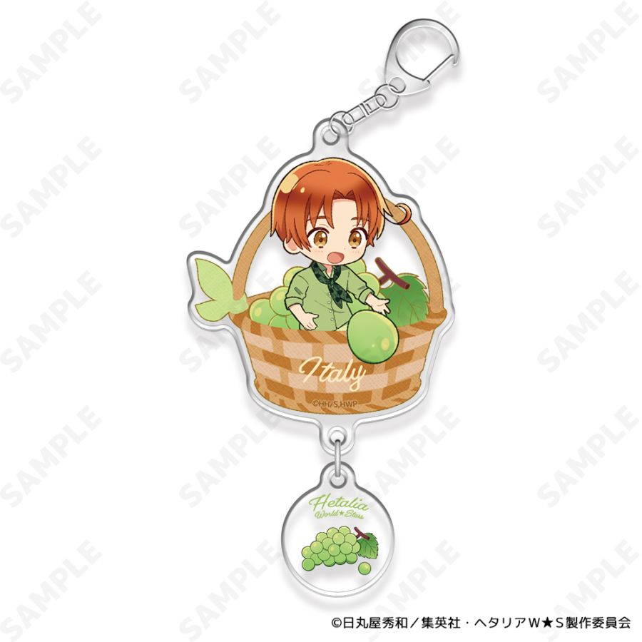 予約販売】ヘタリアWorld☆Stars アクリルキーホルダー 12.ロマーノ