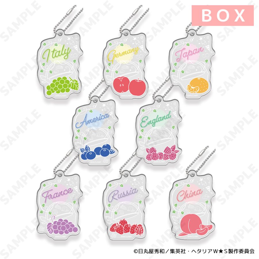 予約販売】ヘタリアWorld☆Stars アクリルキーホルダー 5.イギリス