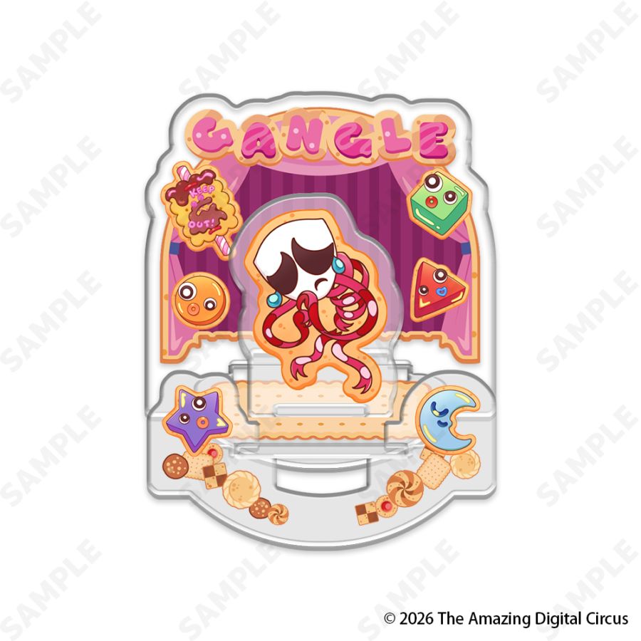 予約販売】アメイジングデジタルサーカス お名前アクリルバッジ 4