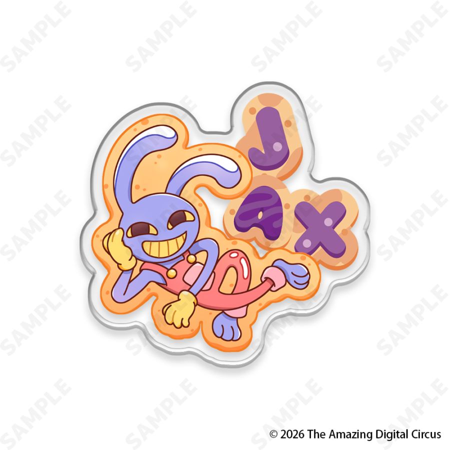 予約販売】アメイジングデジタルサーカス お名前アクリルバッジ 4