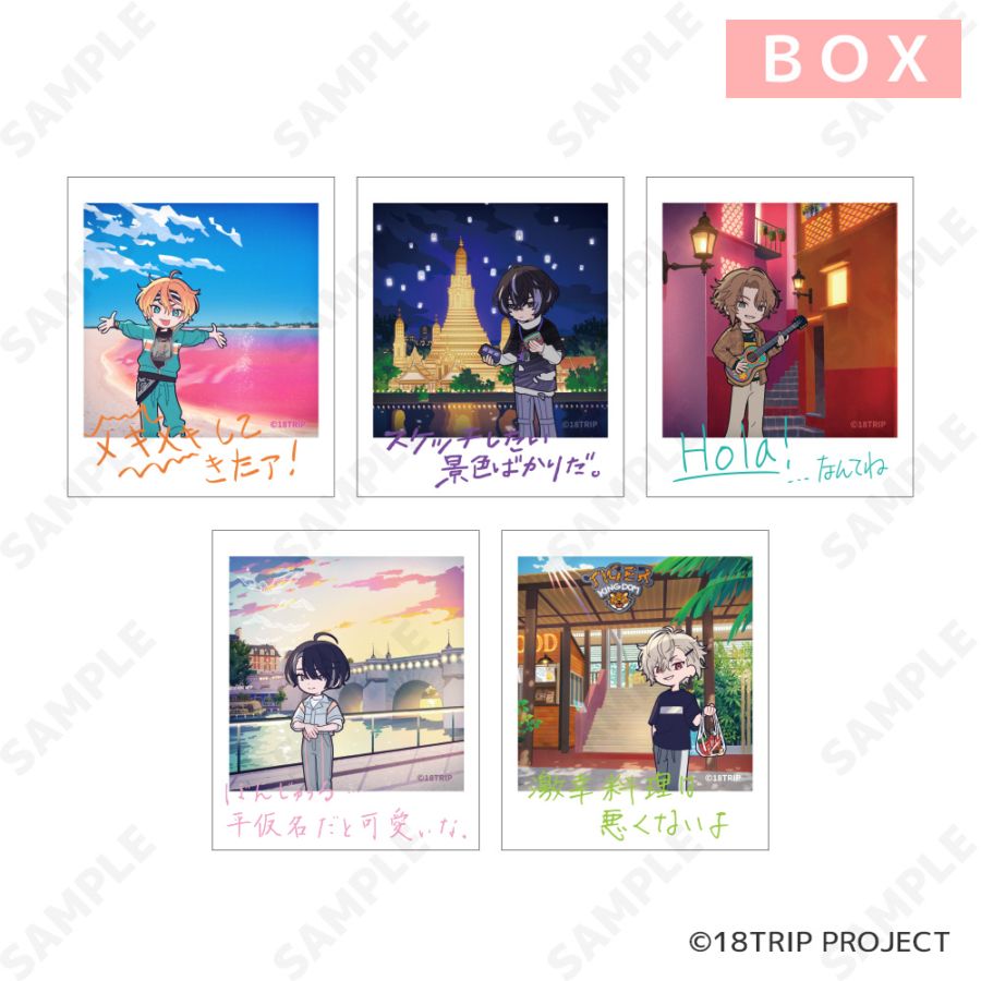 予約販売】18TRIP アクリル缶バッジホルダー 3.Ev3ns | キャラログ