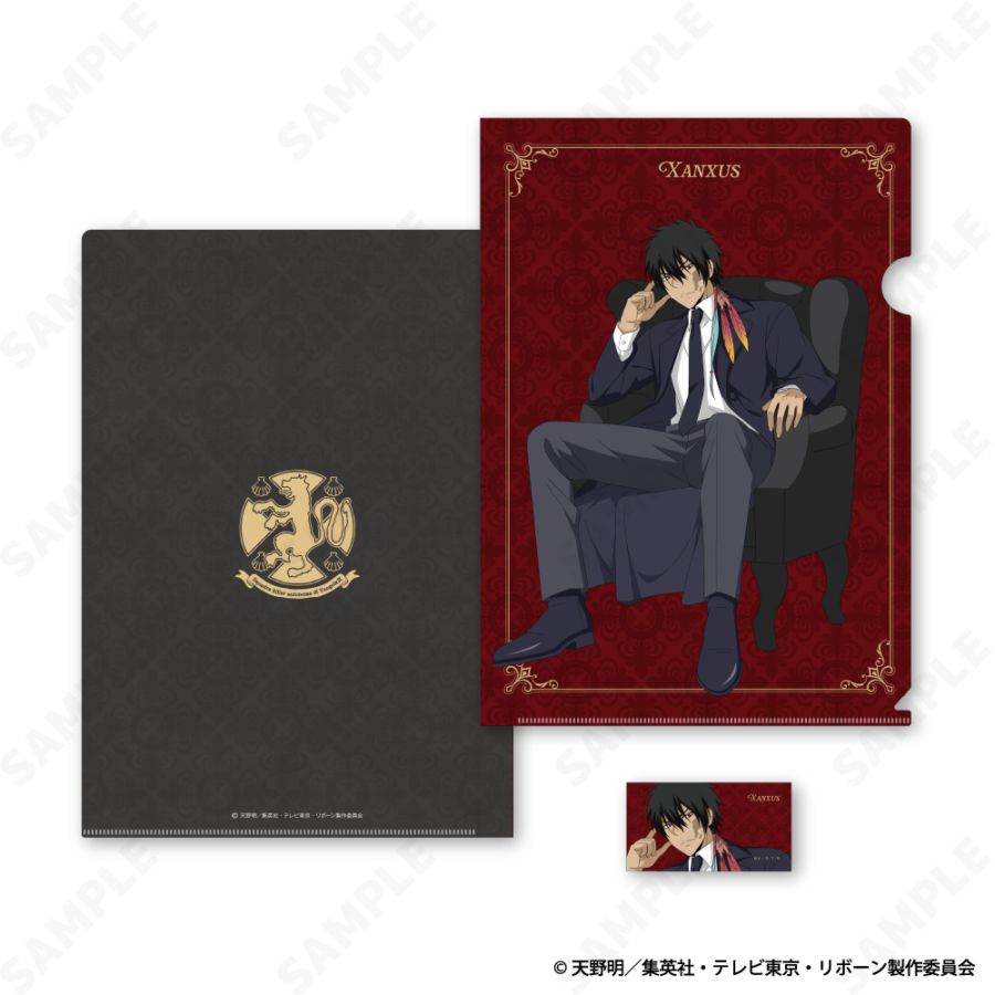 予約販売】 家庭教師ヒットマンREBORN! クリアファイル＆ステッカー