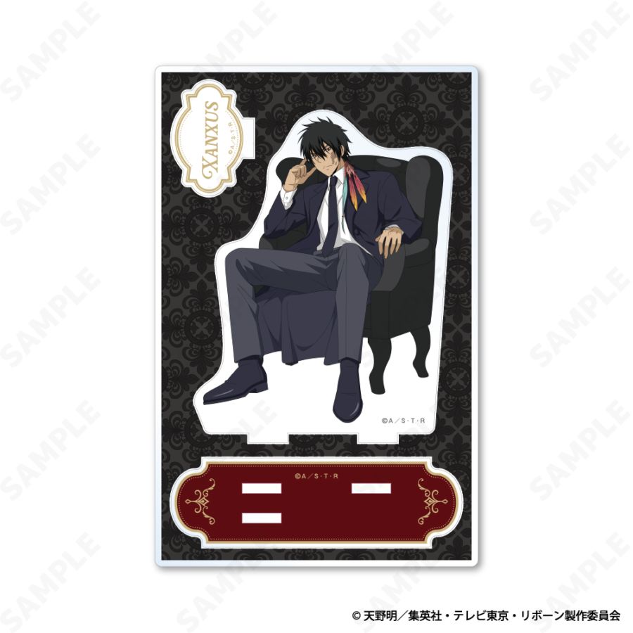 予約販売】 家庭教師ヒットマンREBORN! アクリルスタンド 6.XANXUS（10