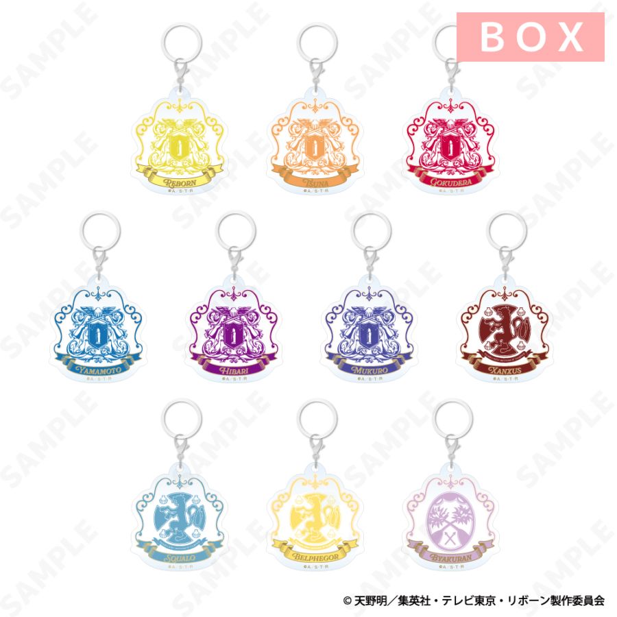 予約販売】 家庭教師ヒットマンREBORN! クリアファイル＆ステッカー