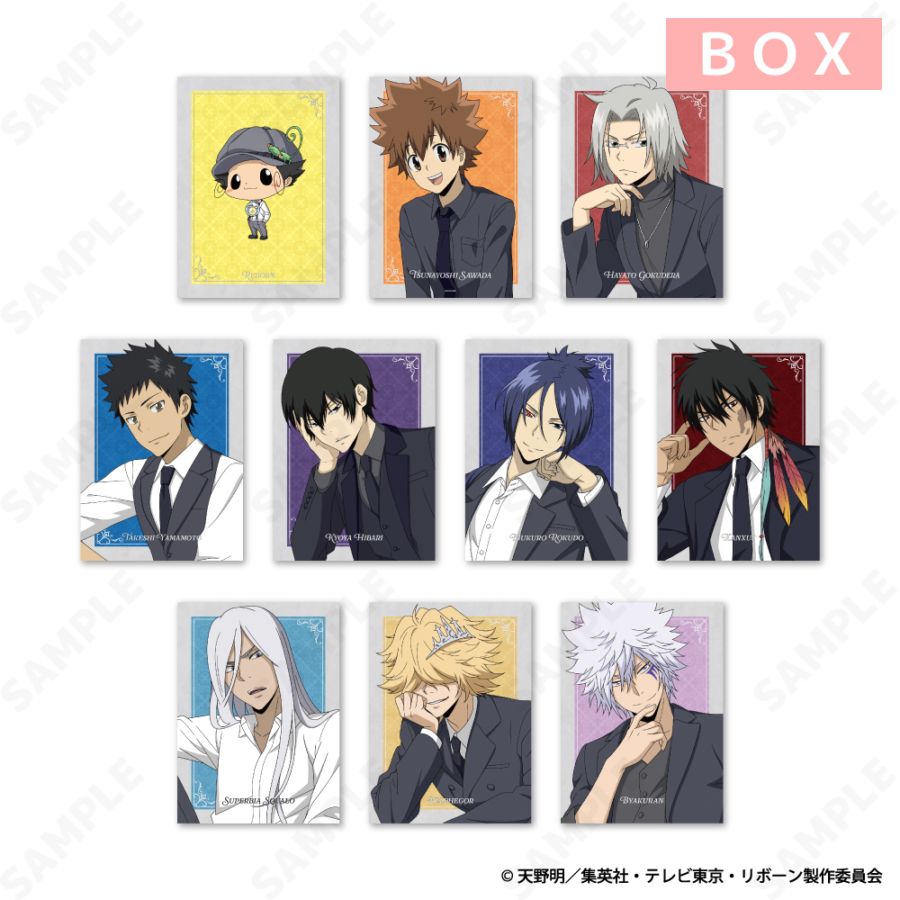 予約販売】 家庭教師ヒットマンREBORN! クリアファイル＆ステッカー
