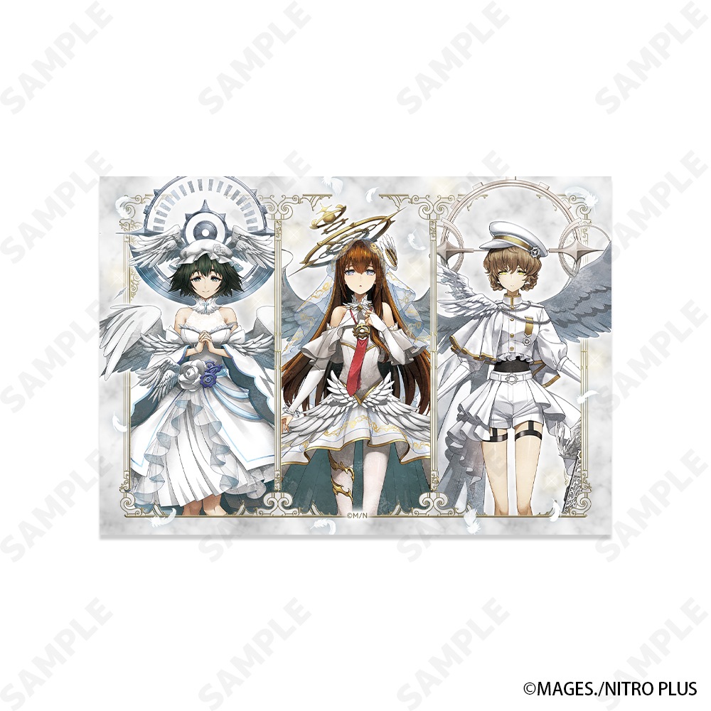 予約販売】STEINS;GATE クリアファイル＆ブロマイドセット 4.集合