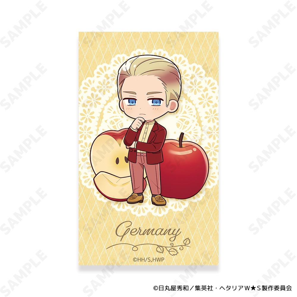 予約販売】ヘタリアWorld☆Stars トレーディングステッカー ～Fruit