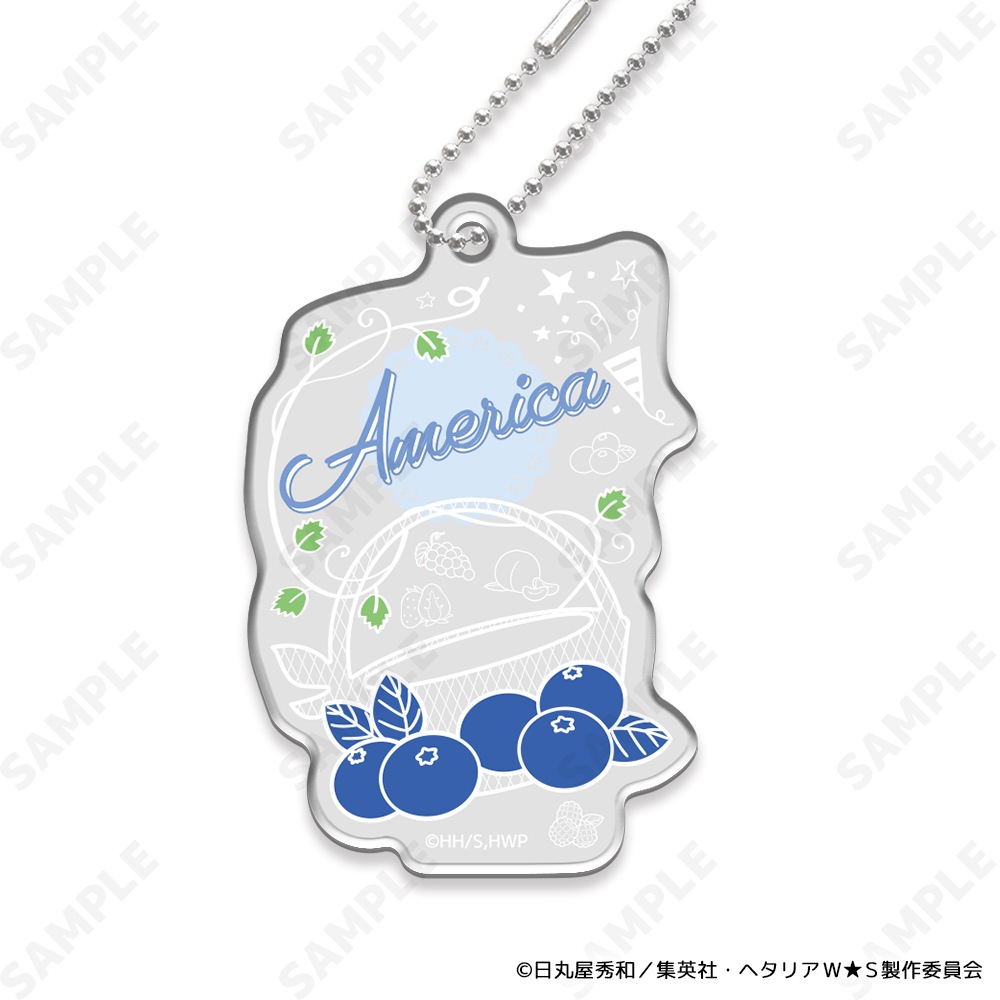 予約販売】ヘタリアWorld☆Stars トレーディングネームチャーム