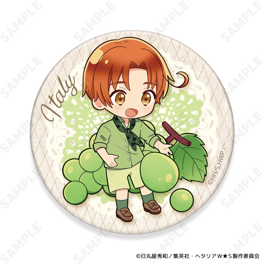 予約販売】ヘタリアWorld☆Stars トレーディング缶バッジ ～Fruit