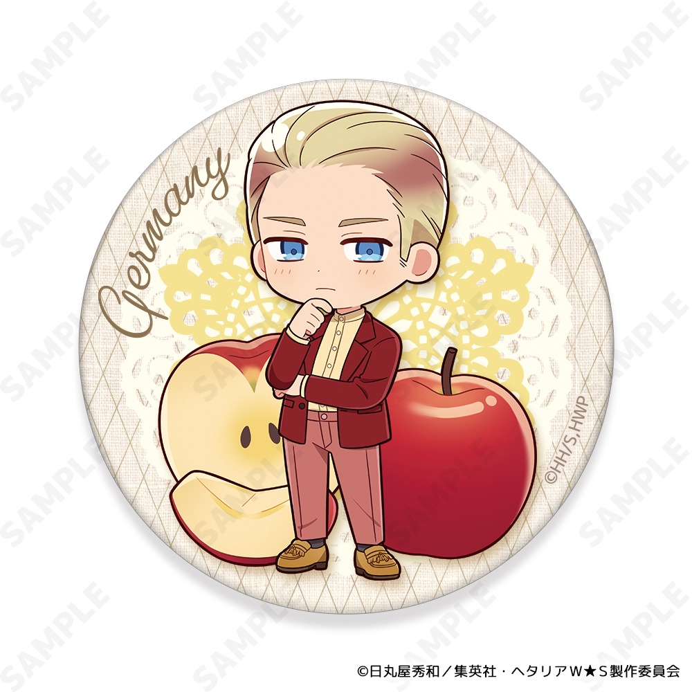 予約販売】ヘタリアWorld☆Stars トレーディング缶バッジ ～Fruit