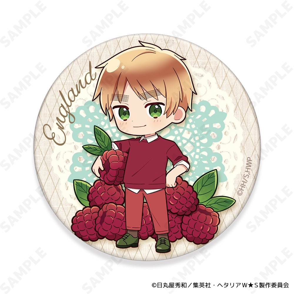 予約販売】ヘタリアWorld☆Stars トレーディング缶バッジ ～Fruit