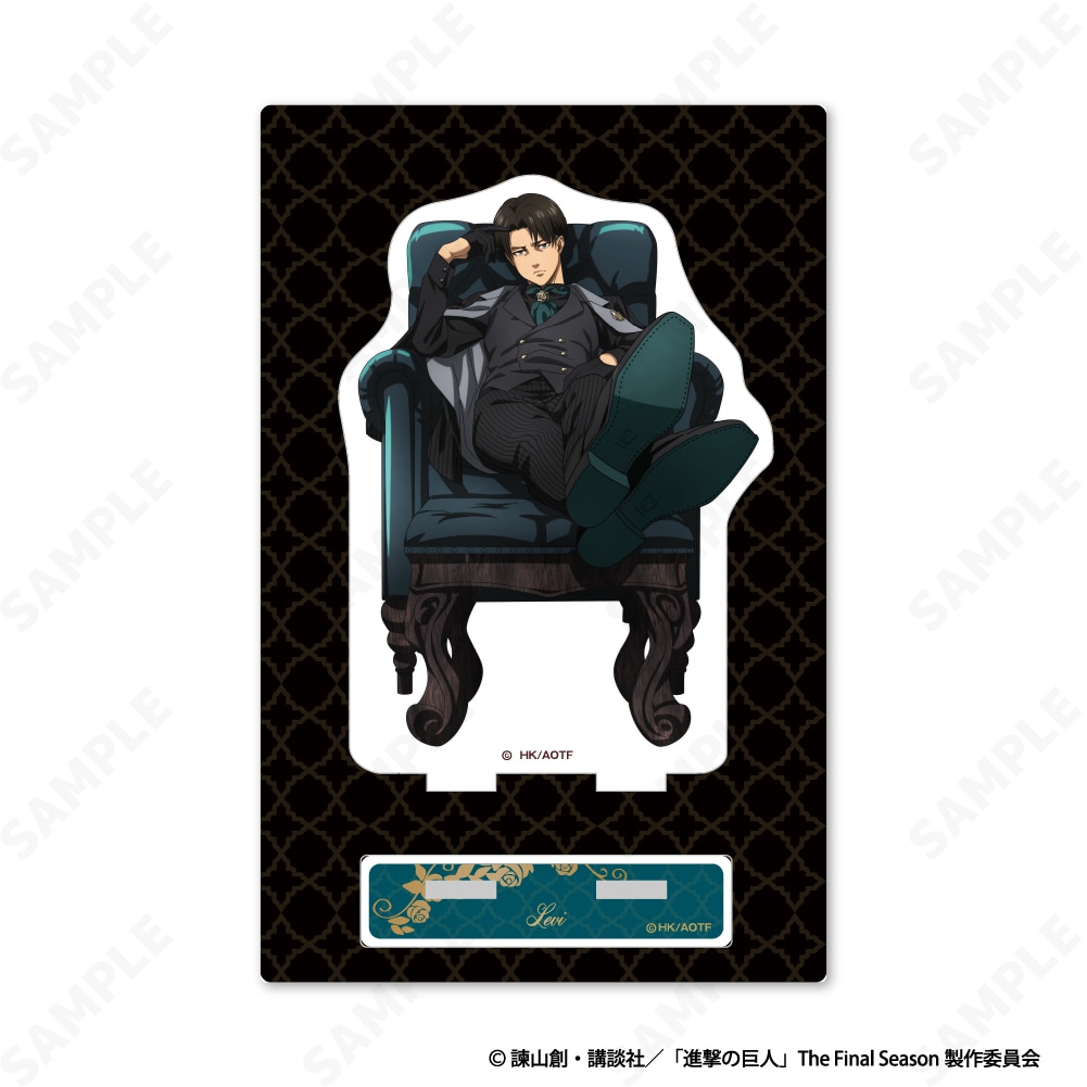 予約販売】進撃の巨人 アクリルスタンド 4.リヴァイ［Dignified