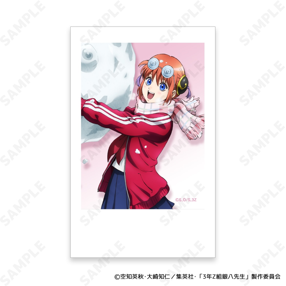 予約販売】3年Z組銀八先生 リアルフィルムフォト[ゆきがっせん
