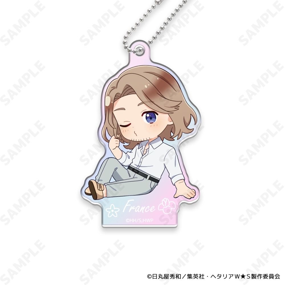 予約販売】 ヘタリアWorld☆Stars オーロラアクキーコレクション