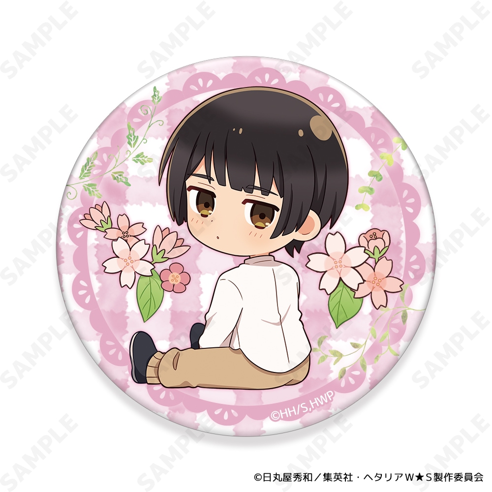 予約販売】 ヘタリアWorld☆Stars トレーディング缶バッジ～Flower