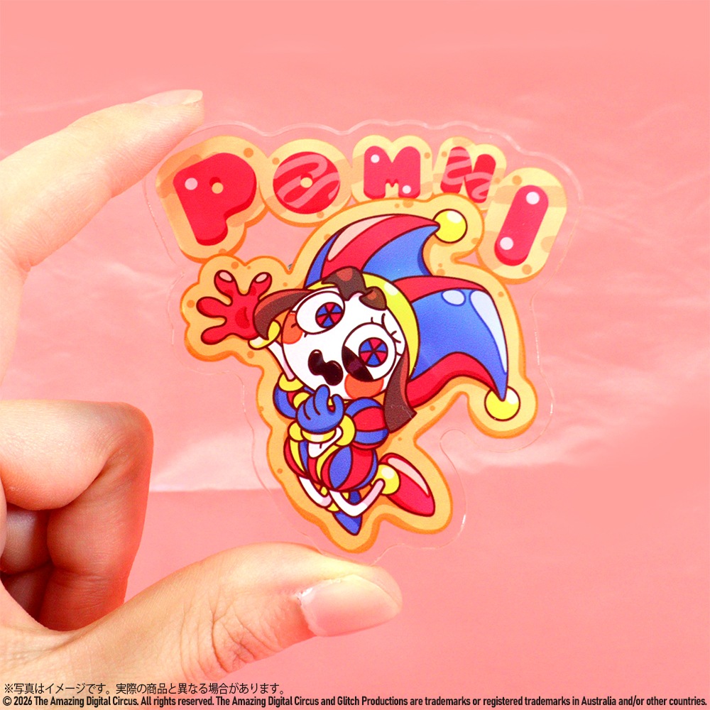 予約販売】アメイジングデジタルサーカス お名前アクリルバッジ 4