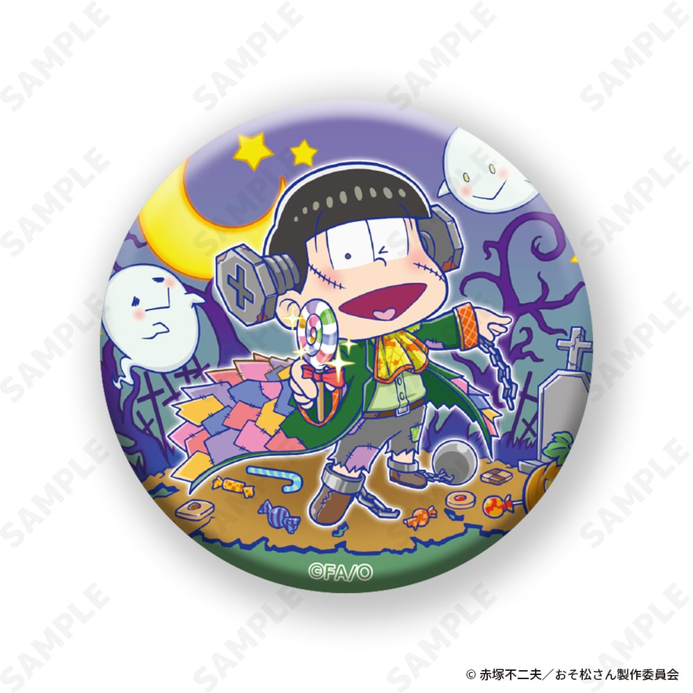 予約販売】パズ松さん ハロウィン トレーディング缶バッジ | キャラ