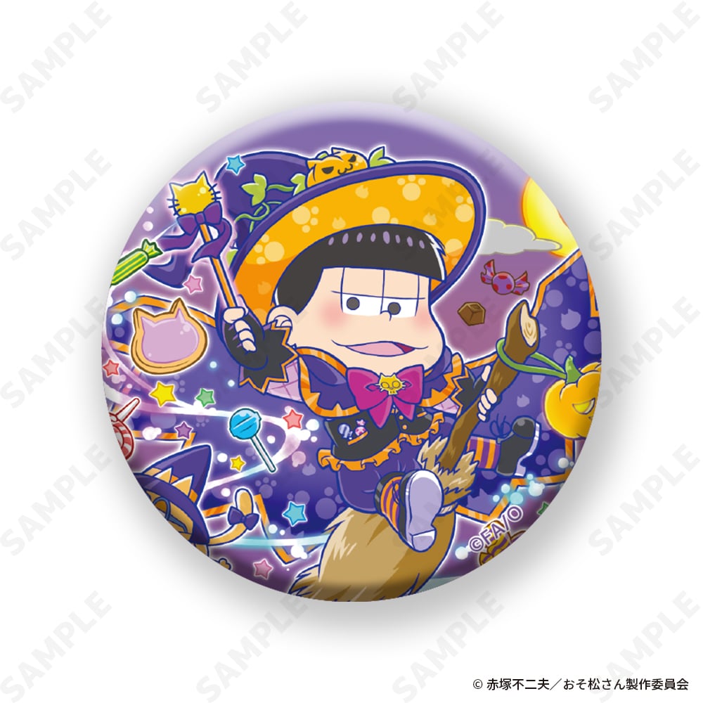 予約販売】パズ松さん ハロウィン トレーディング缶バッジ | キャラ