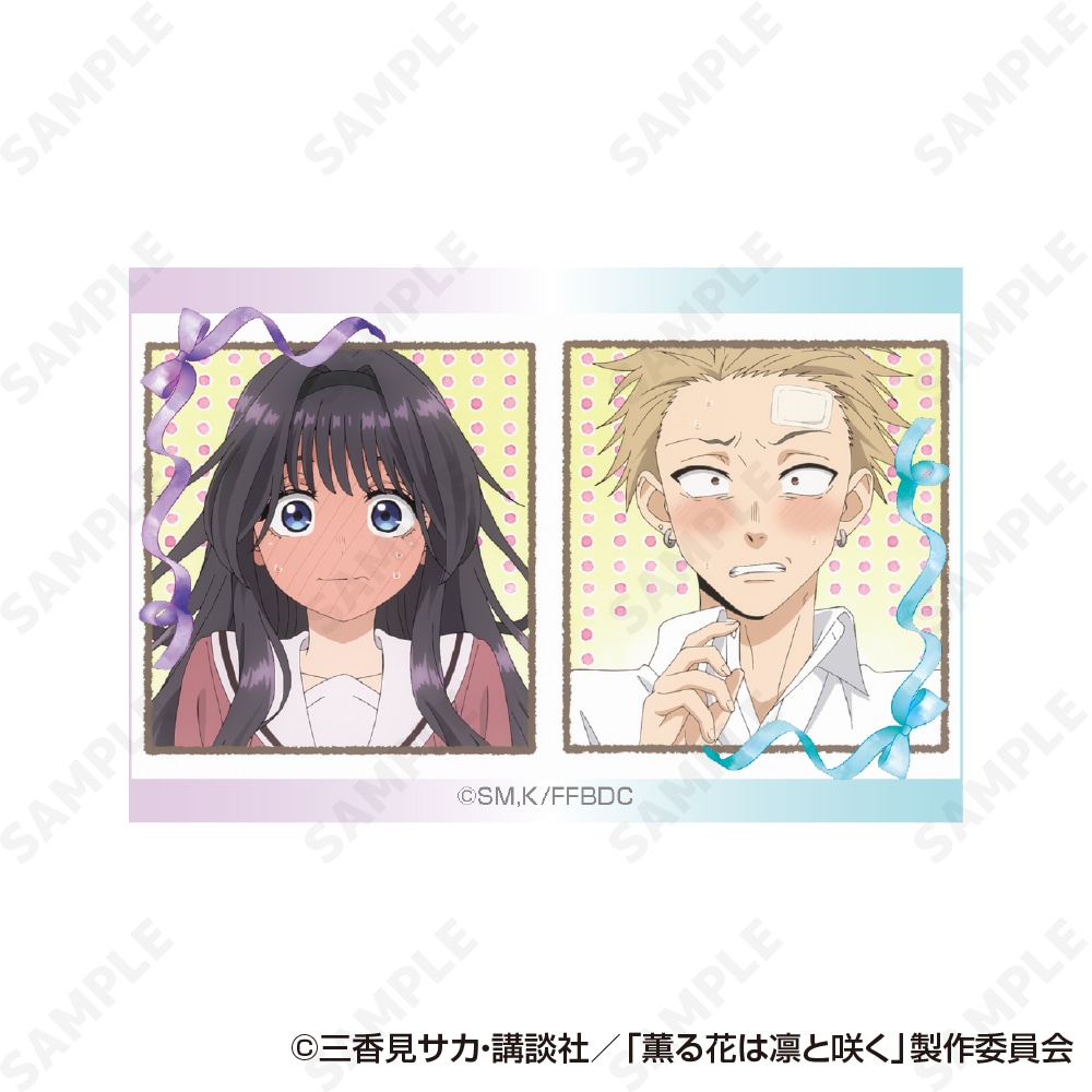 予約販売】 薫る花は凛と咲く トレーディングスクエア缶バッジ