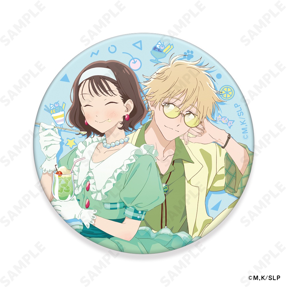 予約販売】 スキップとローファー トレーディングマット缶バッジ[soda