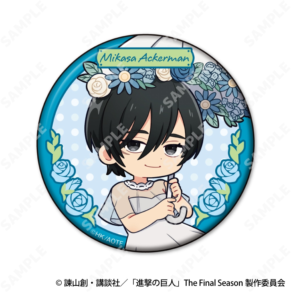 フェ～レンザイ コウガイ ビッグ缶バッジ ミニキャラver. 予約販売】進撃の巨人 トレーディング缶バッジ ミニキャラver