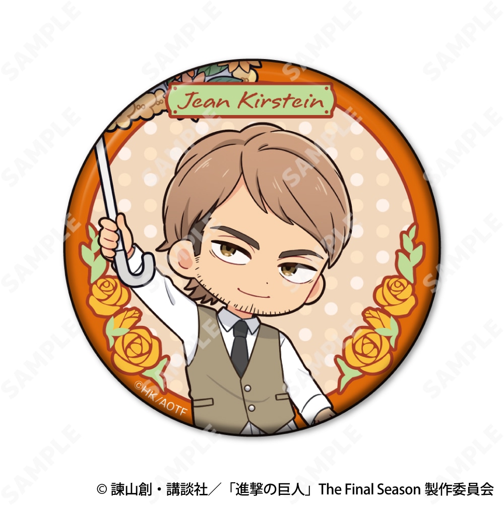 予約販売】進撃の巨人 トレーディング缶バッジ ミニキャラver