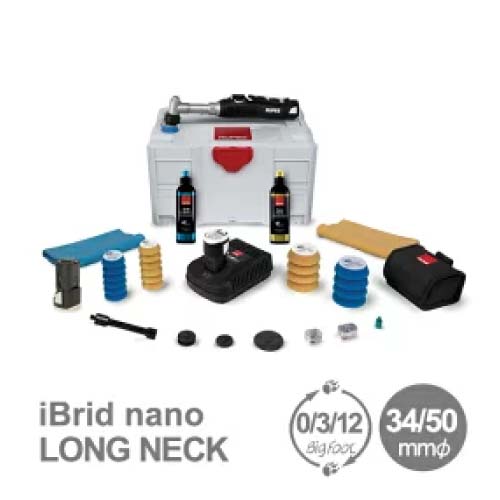 新品未使用‼️RUPES iBrid Nanoロング HR81ML/DLフルセット RUPES iBrid Nano ロング HR81ML セット | ポリッシャー | カーディ