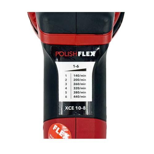 FLEX プロトンギヤIIXCE10-8 ギヤアクションポリッシャー FLEX XCE10-8 プロトンギヤⅡ | ポリッシャー | カーディ