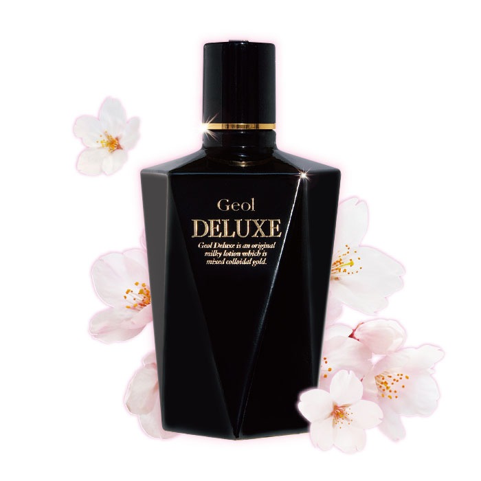 ゲオール デラックス(アドバンス) Geol DELUXE 乳液 100ml (桜の香り