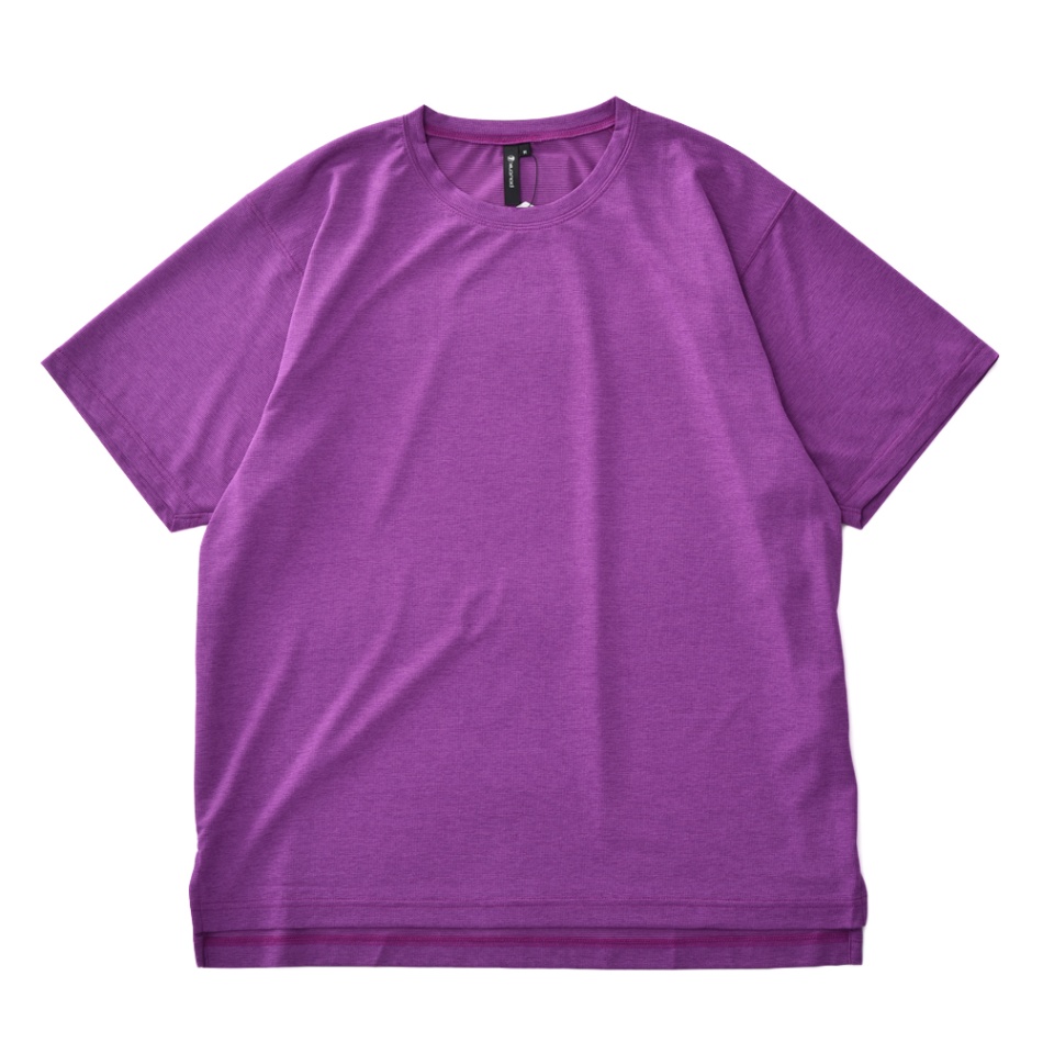 POUTNIK THE URBAN TRAVELER BY TILAK ポートニック ティラック CARAT TEE S/S カラットT ショートスリーブ PURPLE