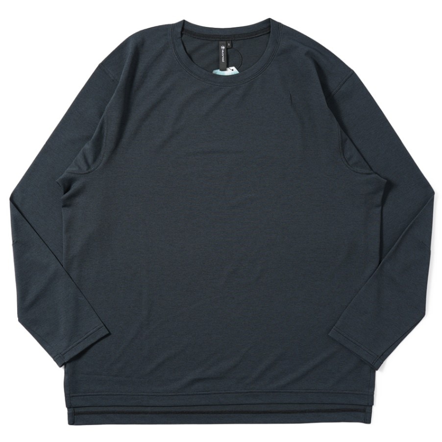 POUTNIK THE URBAN TRAVELER BY TILAK ポートニック ティラック CARAT TEE L/S カラットティー ロングスリーブ BLACK