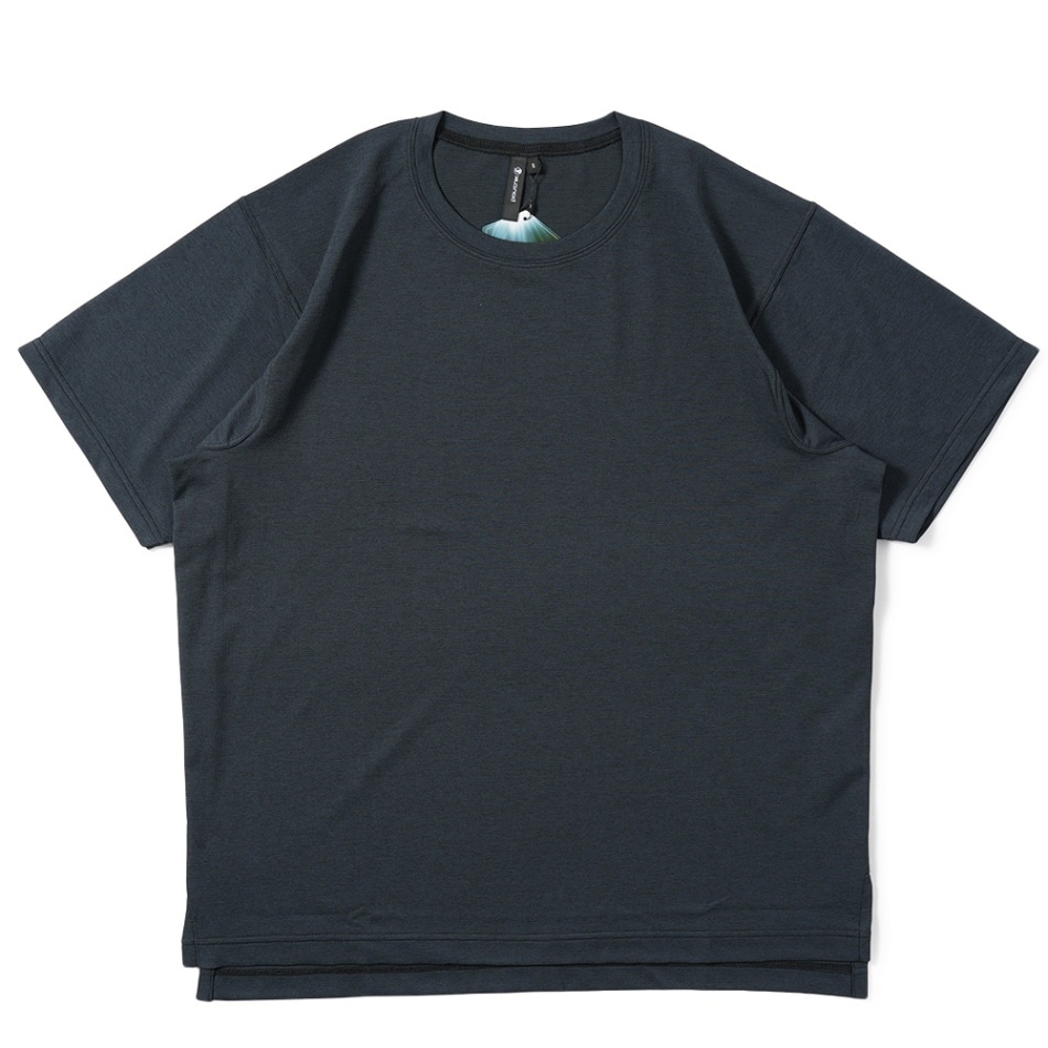 POUTNIK THE URBAN TRAVELER BY TILAK ポートニック ティラック CARAT TEE S/S カラットティー ショートスリーブ BLACK