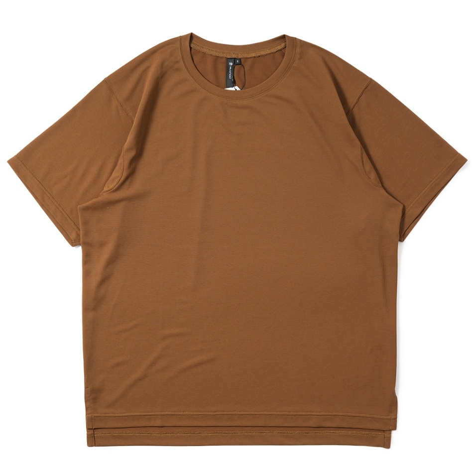 POUTNIK THE URBAN TRAVELER BY TILAK ポートニック ティラック CARAT TEE S/S カラットティー ショートスリーブ TABACCO