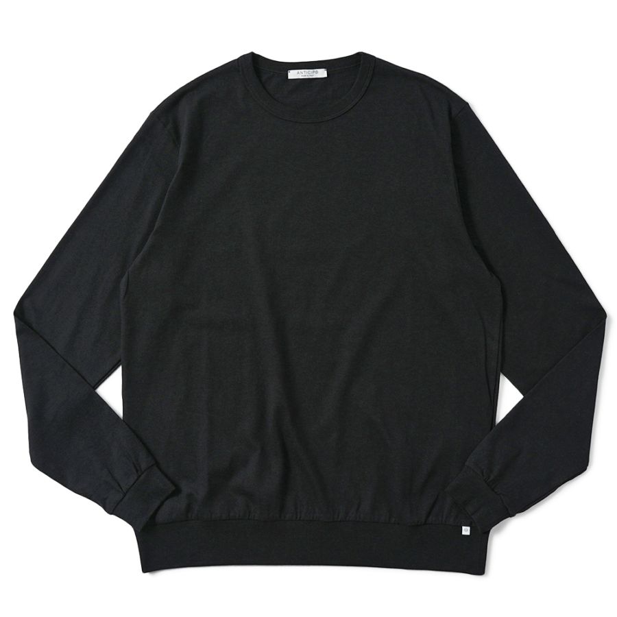 ANTICIPO アンティーチポ ロンT クルーネック ブラック 42 楽天市場】anticipo アンティチポ クルーネック ロングtシャツの通販