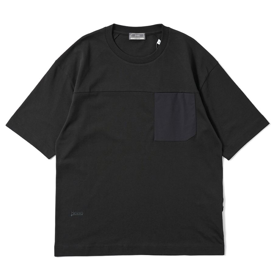 HERNO ヘルノ FUNCTIONAL WARDROBE COMPACT JERSEY コットン ポケット