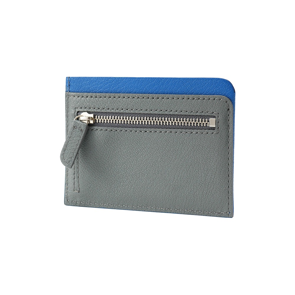 MOLINI モリニ Fragment Case フラグメントケース ミニウォレット FC1003 BLUE×GRAY
