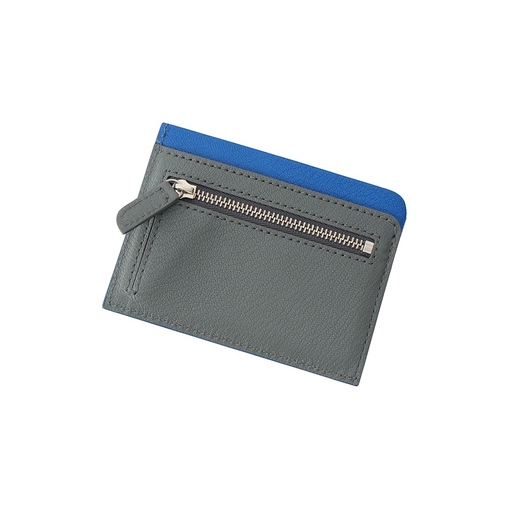 MOLINI モリニ Fragment Case フラグメントケース ミニウォレット FC1003 BLUE×GRAY