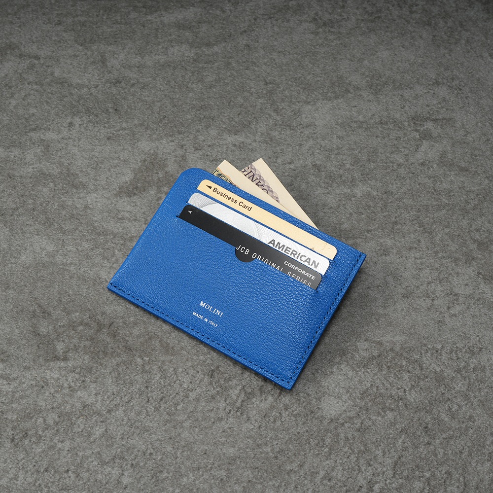 MOLINI モリニ Fragment Case フラグメントケース ミニウォレット FC1003 BLUE×GRAY