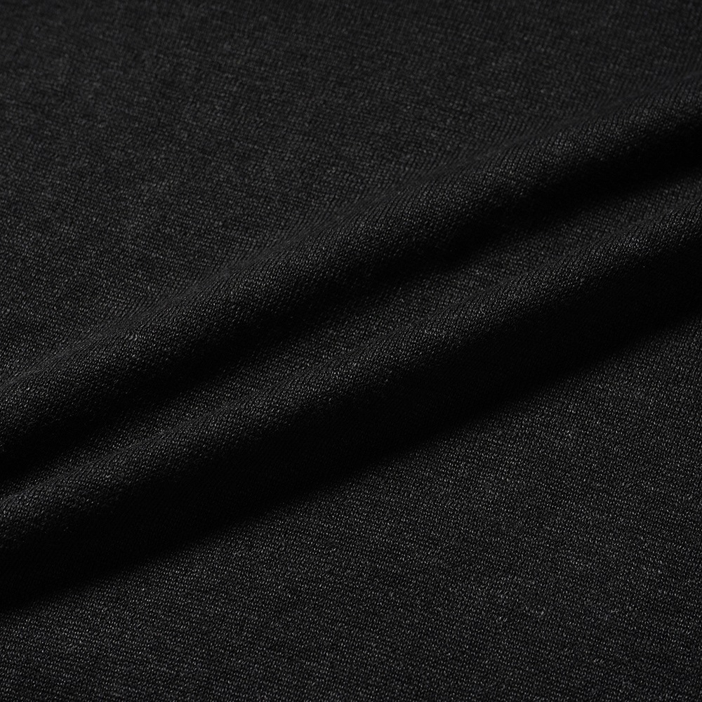 DRUMOHR ドルモア リネン・コットン クルーネック ニット D1LC103T