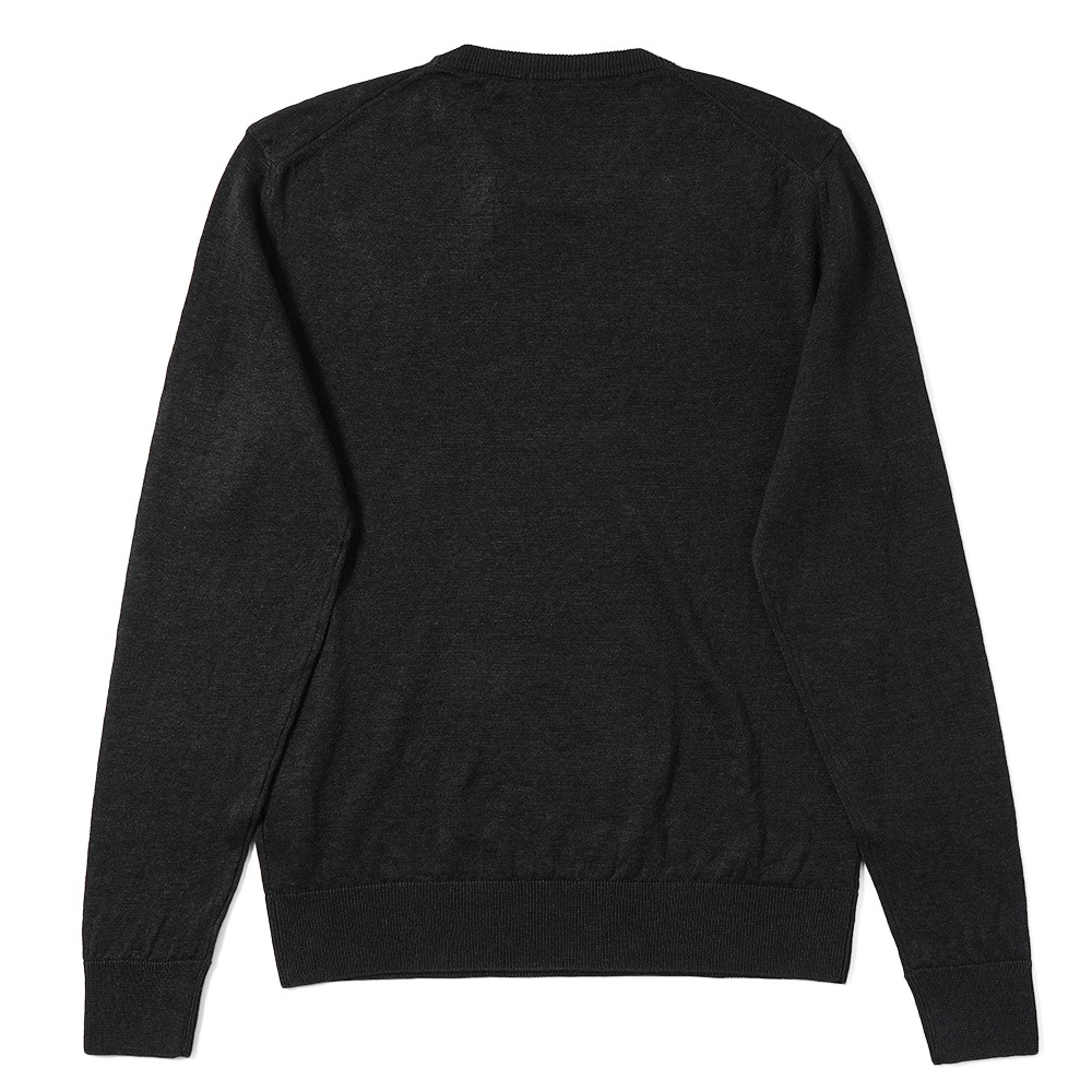 DRUMOHR × BEAMS F ウールシルクリネン クルーネックニット 44