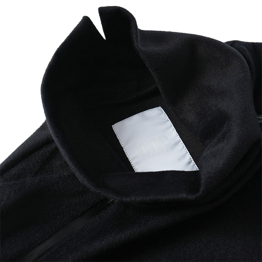 onegravity ワングラビティ ビーバージャージー モックネックカットソー 52-234-13-100012 BLACK
