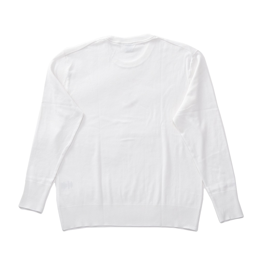 GICIPI ジチピ 2201A LUPO CotoneSoft ソフトコットン クルーネック ロングスリーブTシャツ WHITE