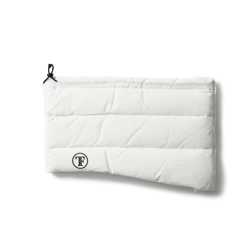 TFW49 ティーエフダブリュー49 DOWN NECK WARMER ダウンネックウォーマー T132520010 WHITE