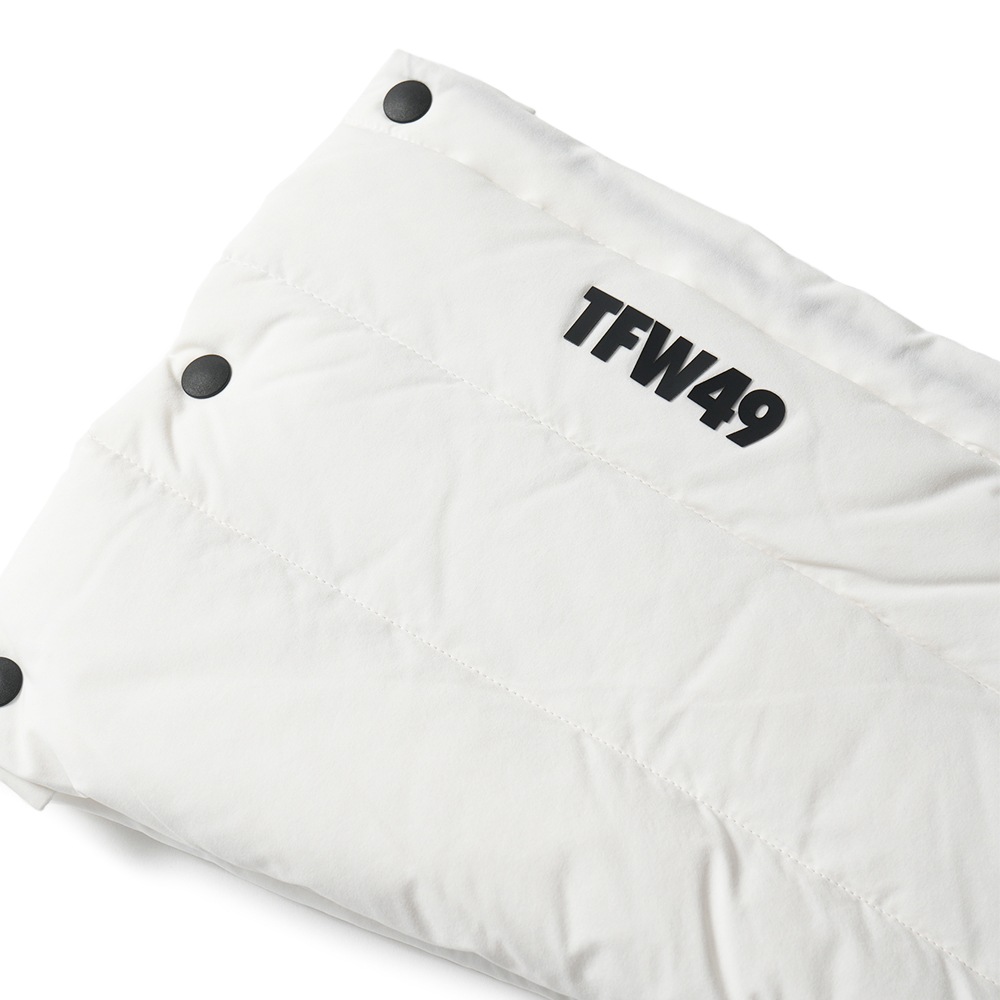 TFW49 ティーエフダブリュー49 DOWN NECK WARMER ダウンネックウォーマー T132520010 WHITE