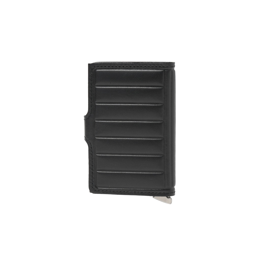 SECRID セクリッド PREMIUM MINIWALLET EMBOSS LINES ミニウォレット BLACK